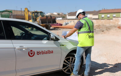 Obras de mejora en la calle Voluntariado de La Roda