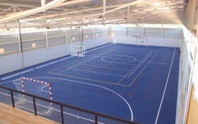 Inauguración de un nuevo polideportivo en Villarrobledo