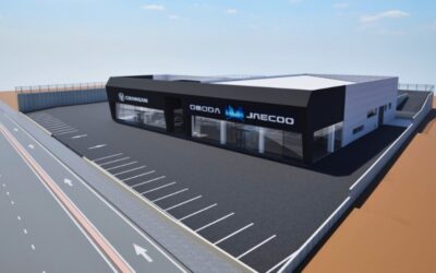 Urbialba inicia la construcción de un nuevo concesionario de vehículos OMODA-JAECOO en Valencia