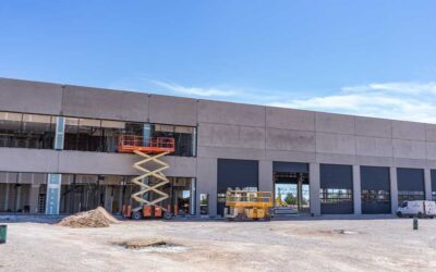 Urbialba avanza en la construcción del nuevo concesionario y taller de camiones Mercedes-Benz Trucks en Albacete